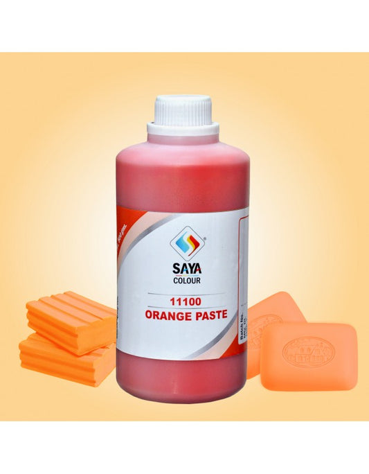 Orange Pigment Paste 11100 for Toilet and Bathing Soap