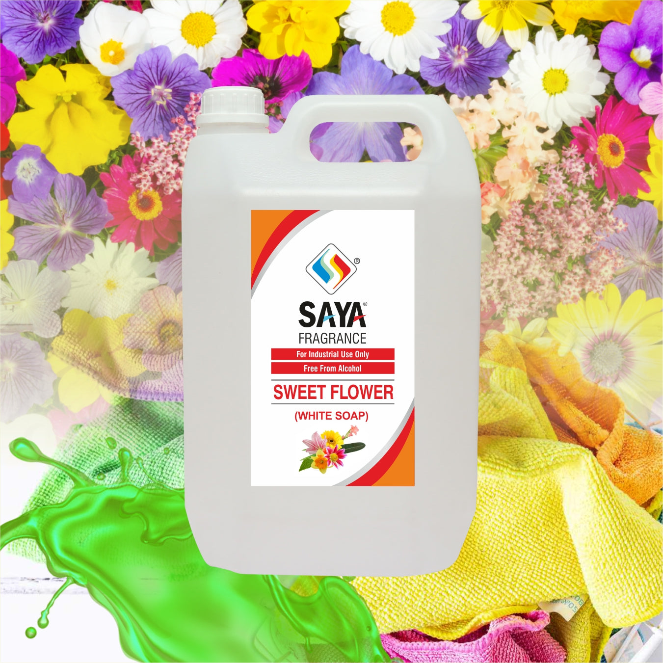 Sweet Flower Fragrance for Liquid Detergent
