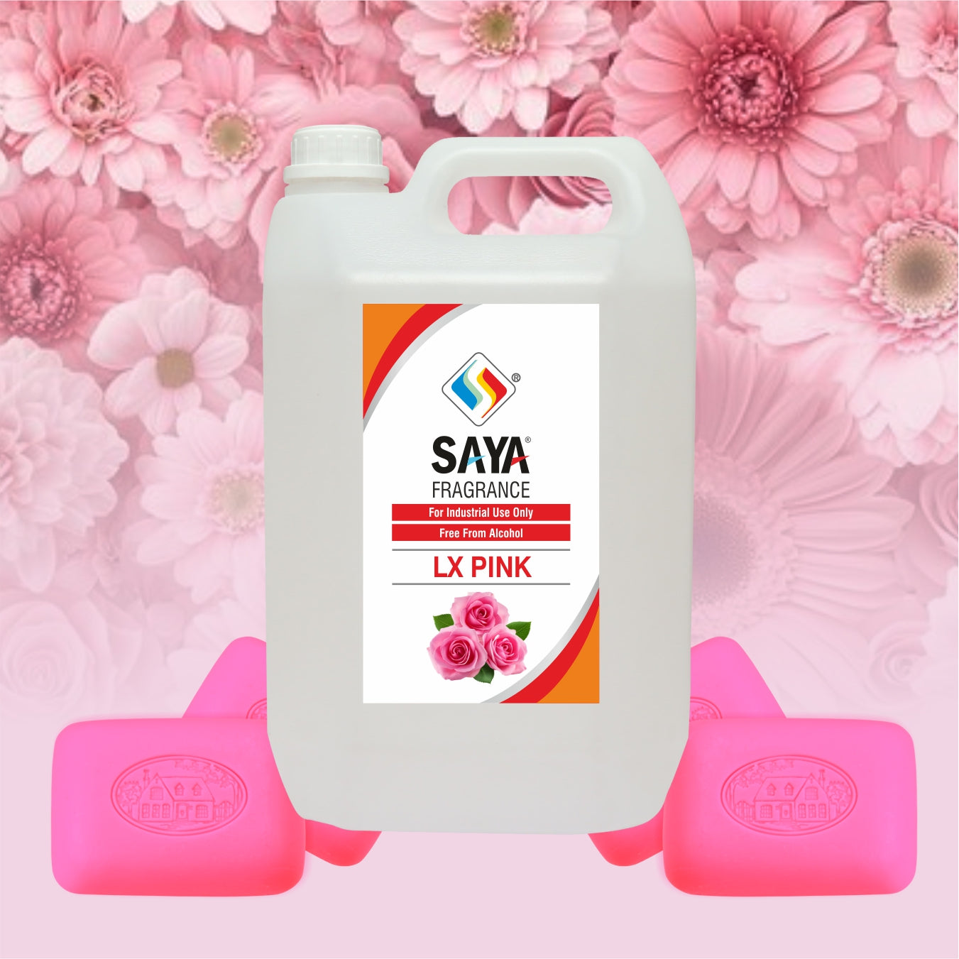 LX Pink Fragrance for Toilet Soap
