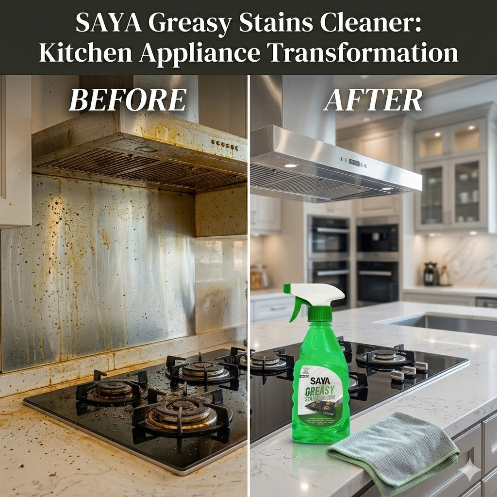 The Complete Guide to Removing Greasy Stains from Kitchen Surfaces, Furniture, Walls &amp; Daily Use Items
