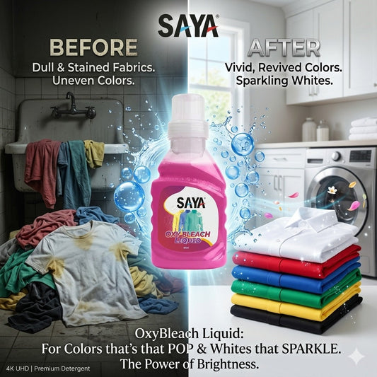 The Complete Guide to Oxygen Bleach Liquid for Stain Removal & Fabric Cleaning