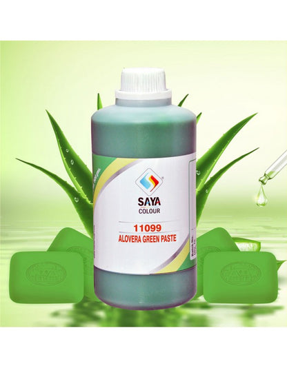 Aloevera Green Pigment Paste 11099 for Toilet and Bathing Soap