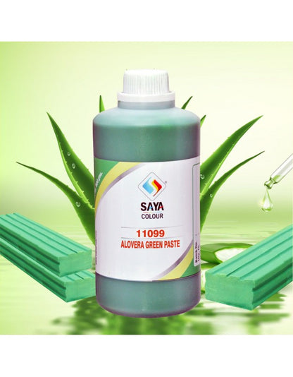 Aloevera Green Pigment Paste 11099 for Washing Soap
