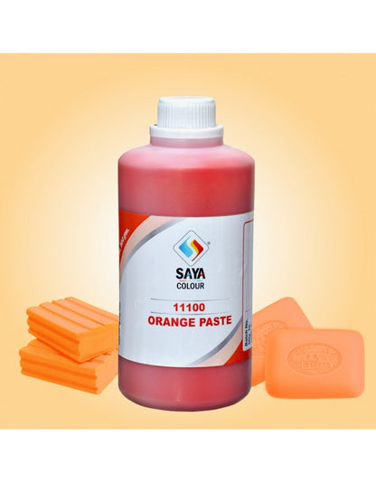 Orange Pigment Paste 11100 for Toilet and Bathing Soap