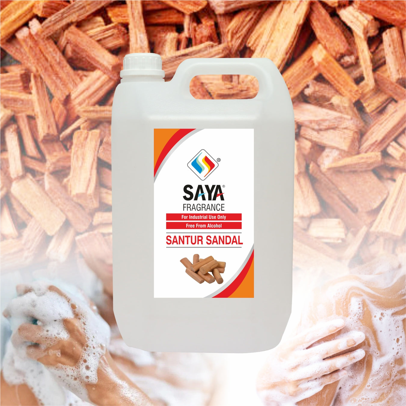 Santur Sandal Fragrance for Body Wash