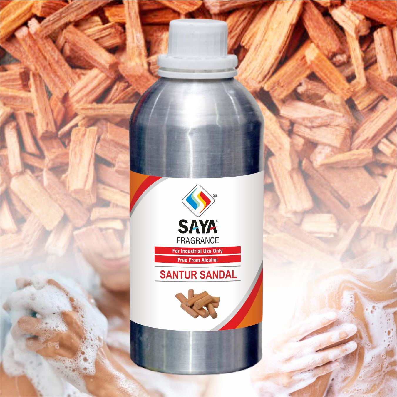 Santur Sandal Fragrance for Body Wash