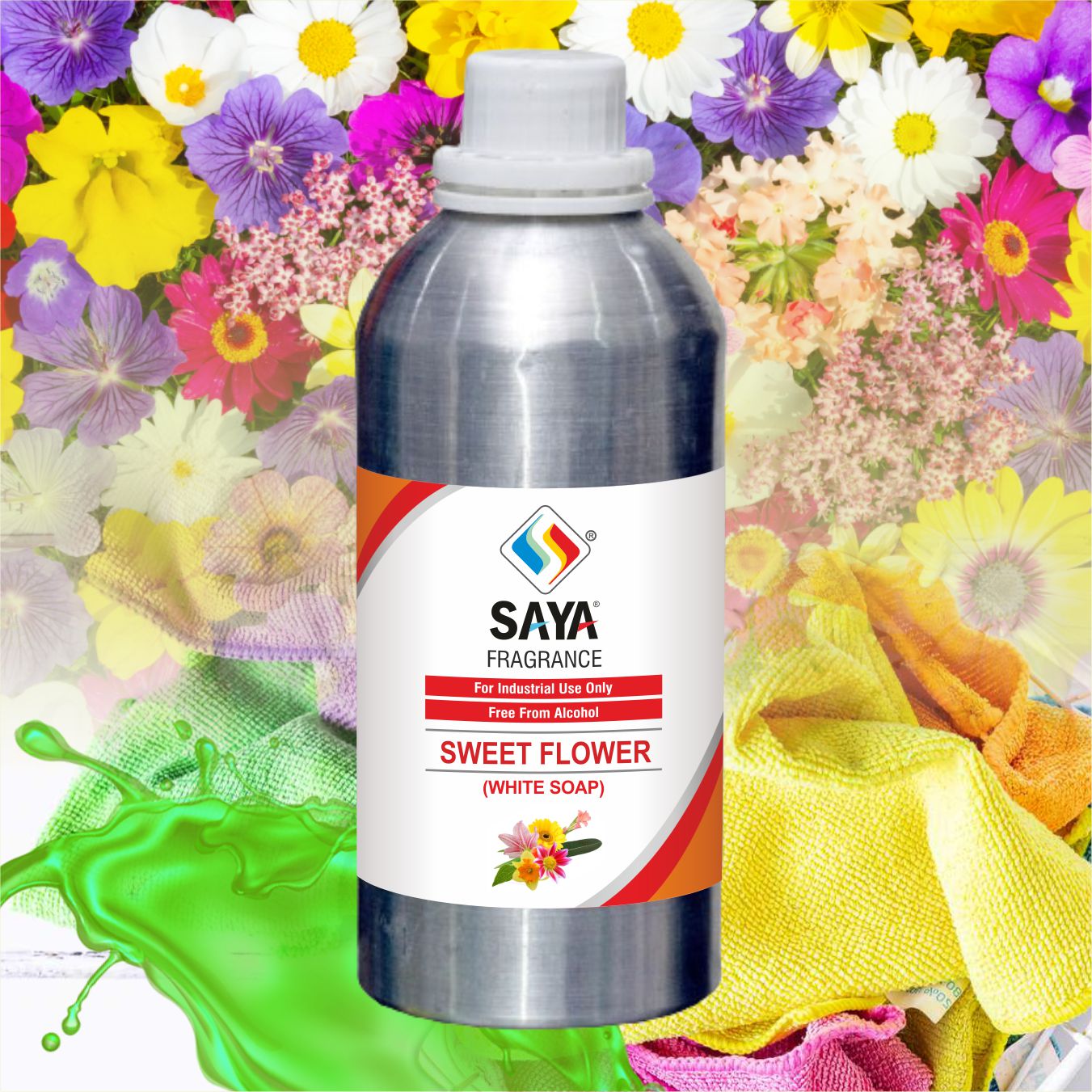 Sweet Flower Fragrance for Liquid Detergent