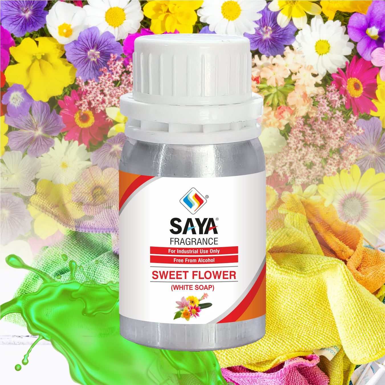 Sweet Flower Fragrance for Liquid Detergent