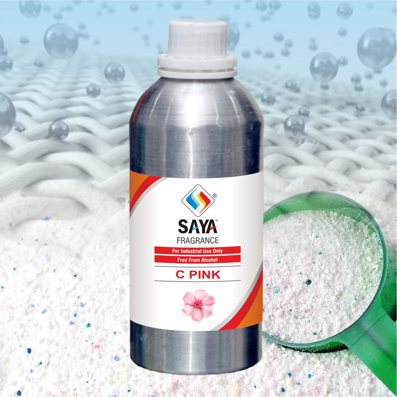 C Pink Fragrance for Detergent Powder
