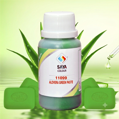 Aloevera Green Pigment Paste 11099 for Toilet and Bathing Soap