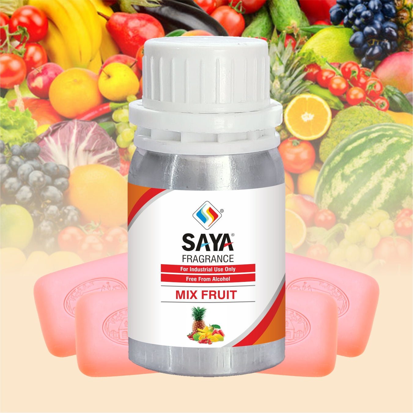 Mix Fruit Fragrance for Toilet Soap