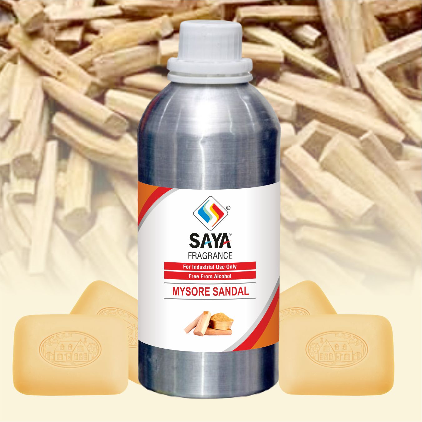 Mysore Sandal Fragrance for Toilet Soap