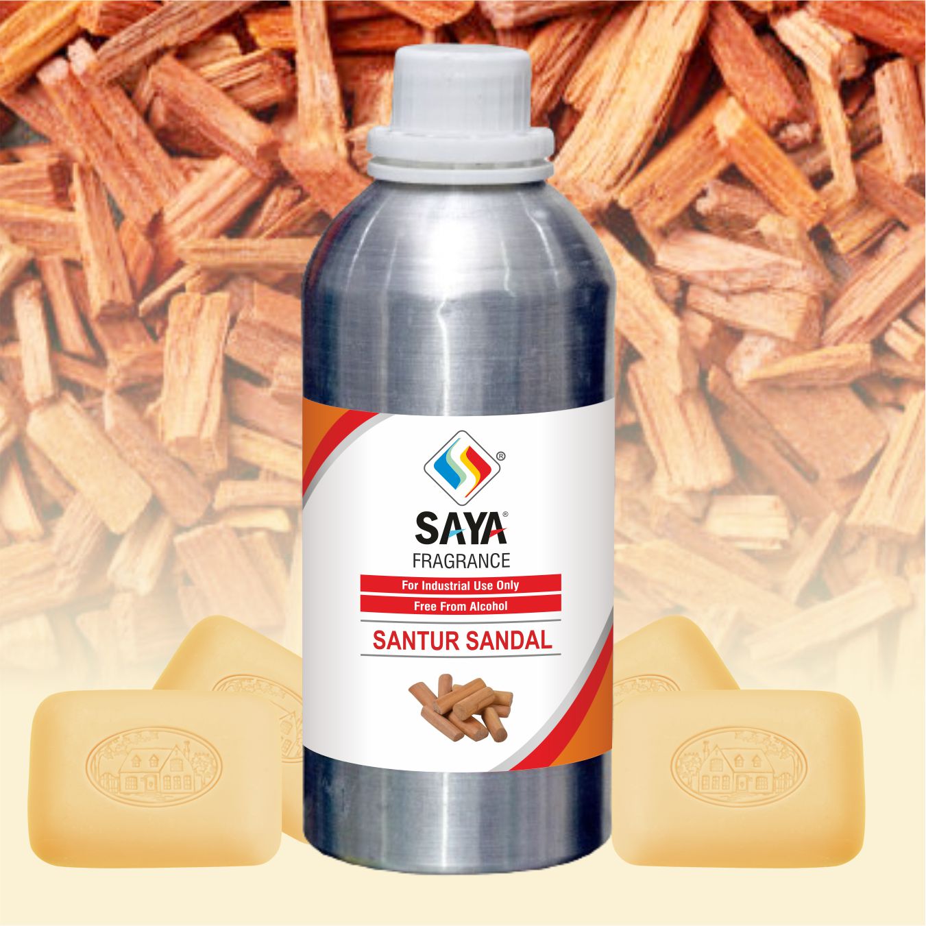 Santur Sandal Fragrance for Toilet Soap