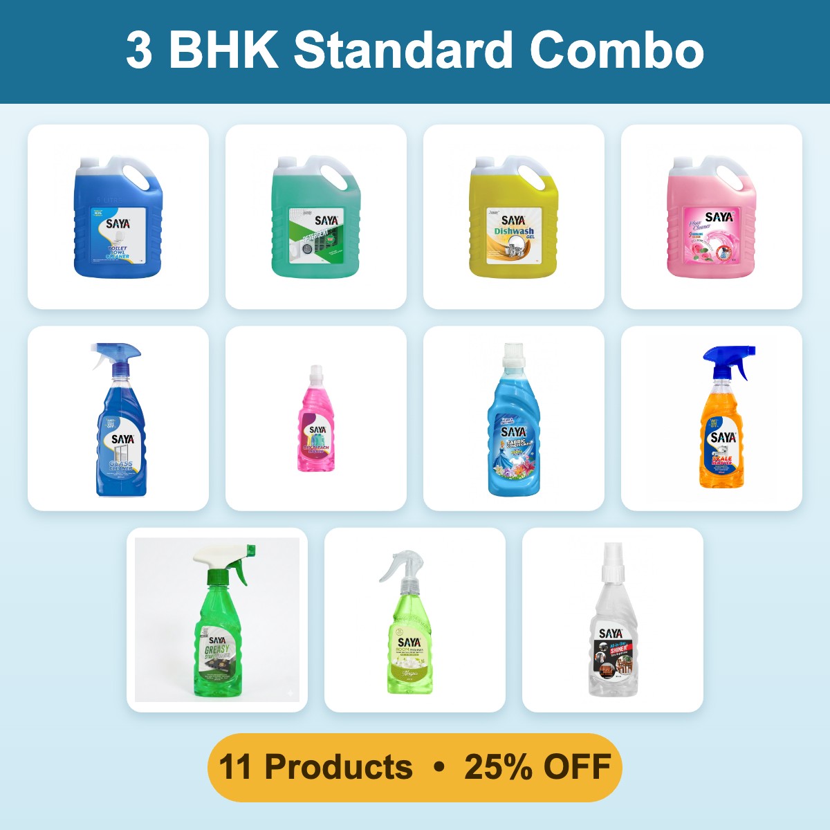 3 BHK Standard Combo